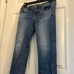American Eagle Outfitters Classic Blue Straight Leg Jeans
